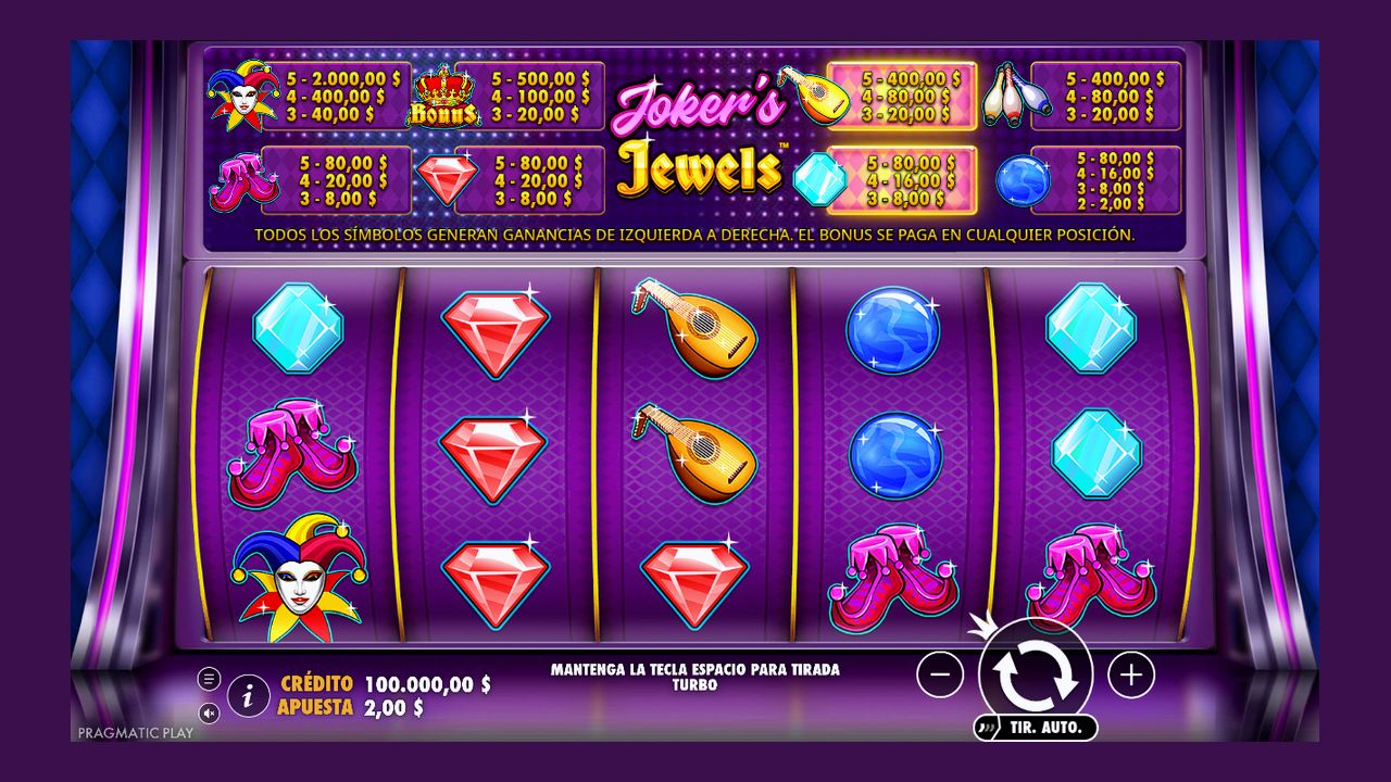 Joker's Jewels (Pragmatic Play)